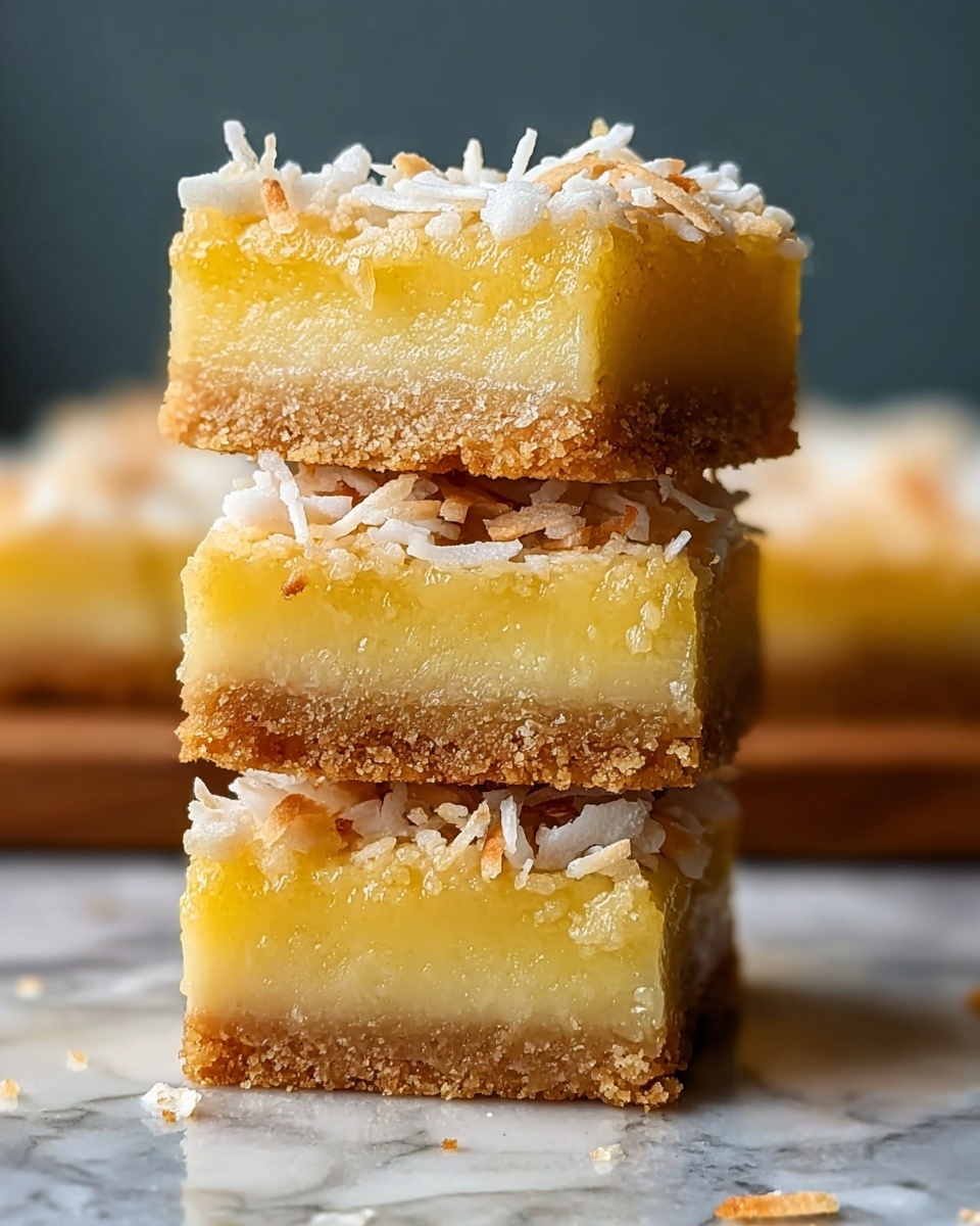 Buttery Coconut Bars That Melt in Your Mouth Recipe - Recipe Image
