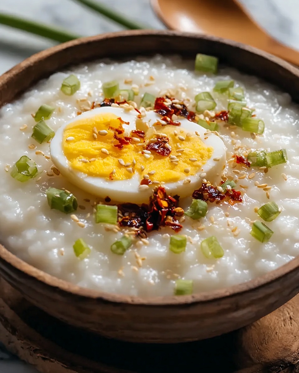 Congee with Miso Sauce Recipe - Recipe Image