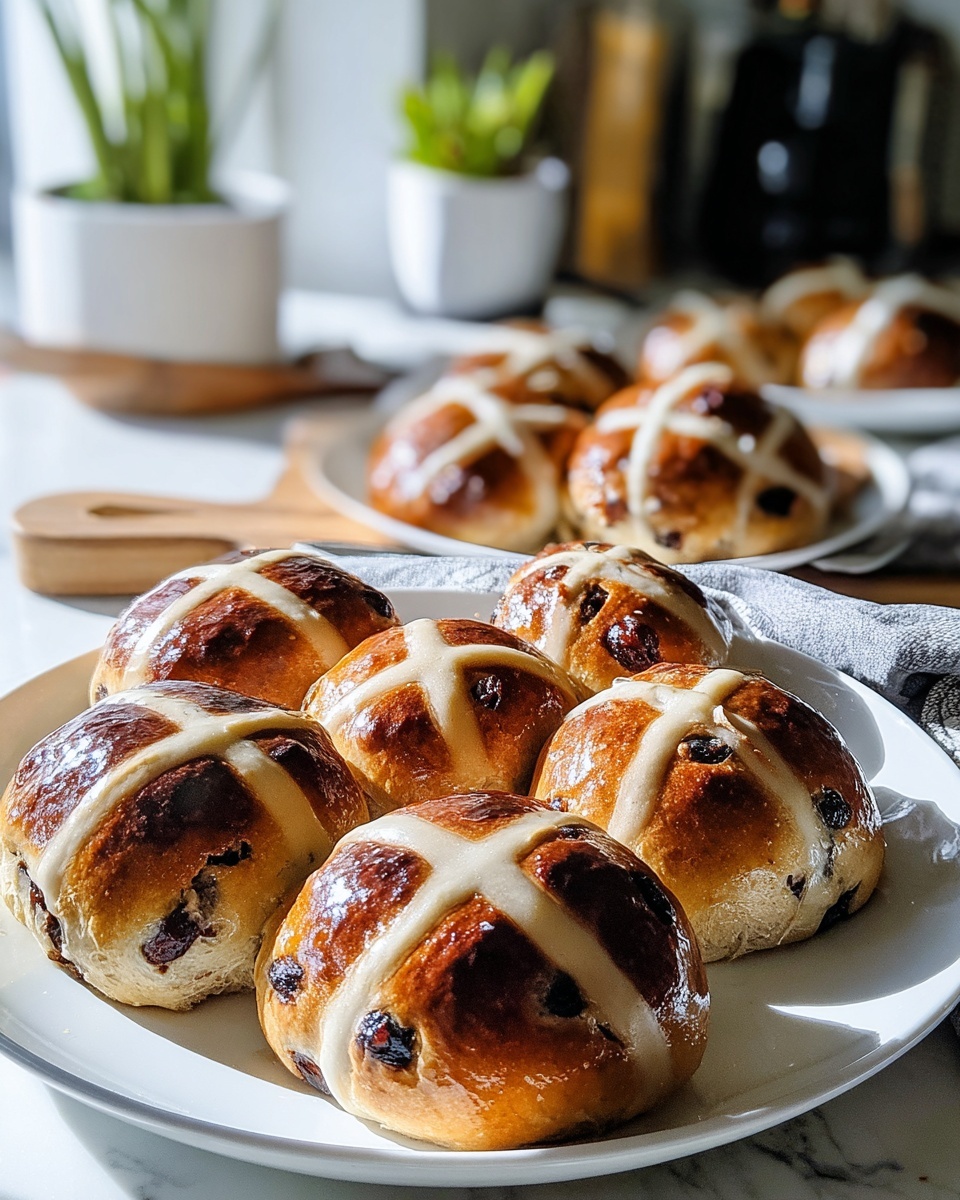 Traditional Hot Cross Buns Recipe - Recipe Image