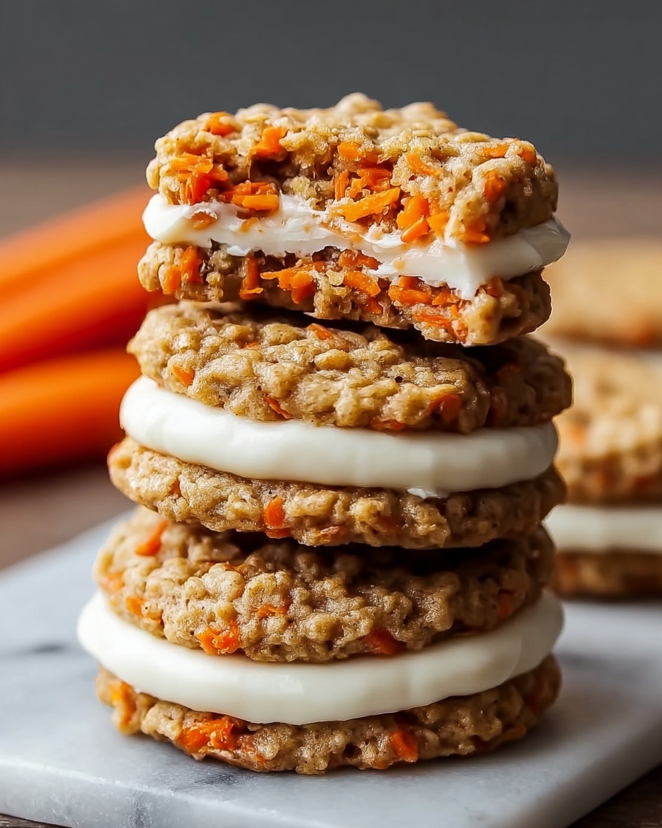 Flavorful Carrot Cake Cheesecake Cookies Recipe - Recipe Image