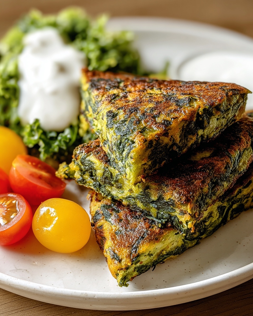 Kuku Sabzi (Persian Herb & Spinach Frittata) Recipe - Recipe Image