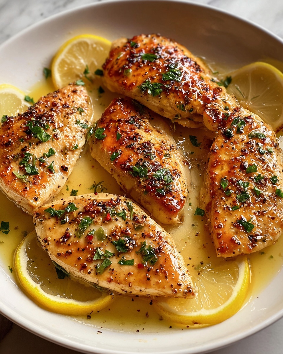 Lemon Chicken with Lemon Butter Sauce Recipe - Recipe Image