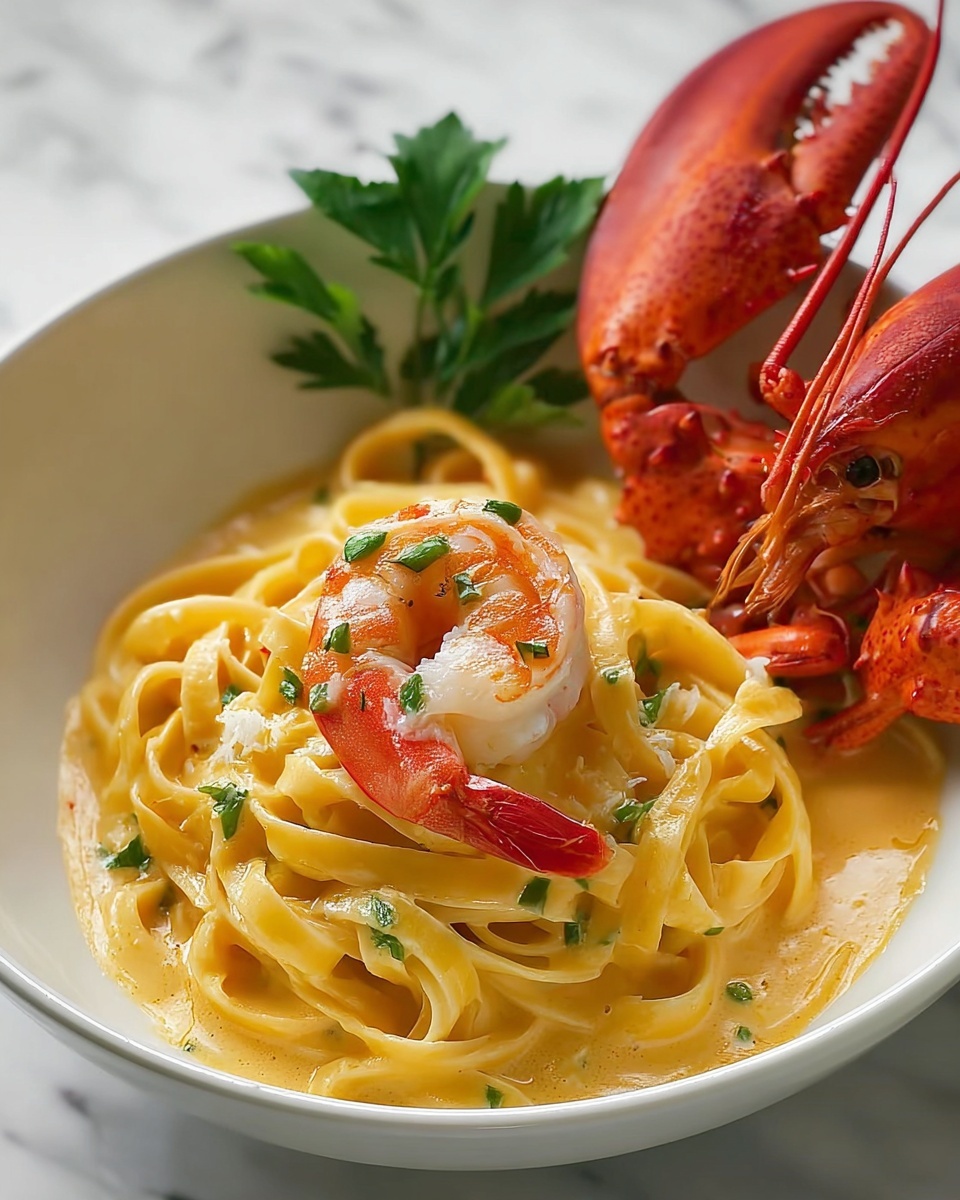 Creamy Lobster Curry Pasta: An Amazing Ultimate Recipe - Recipe Image