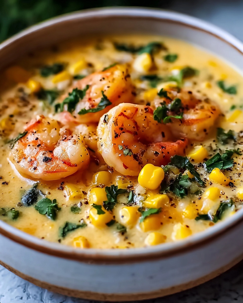 Sweet Corn and Shrimp Chowder Recipe - Recipe Image