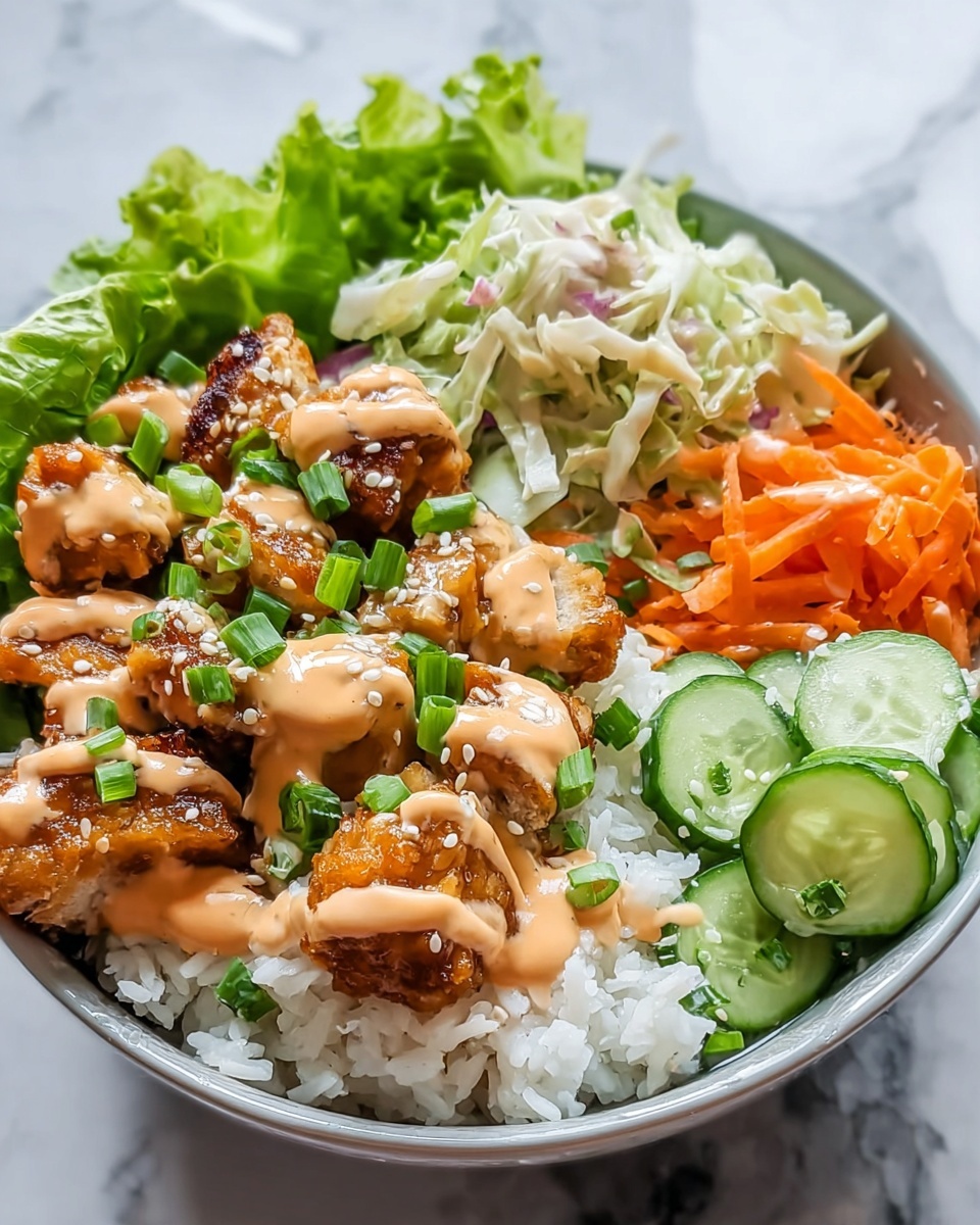 Bang Bang Chicken Bowl Recipe - Recipe Image