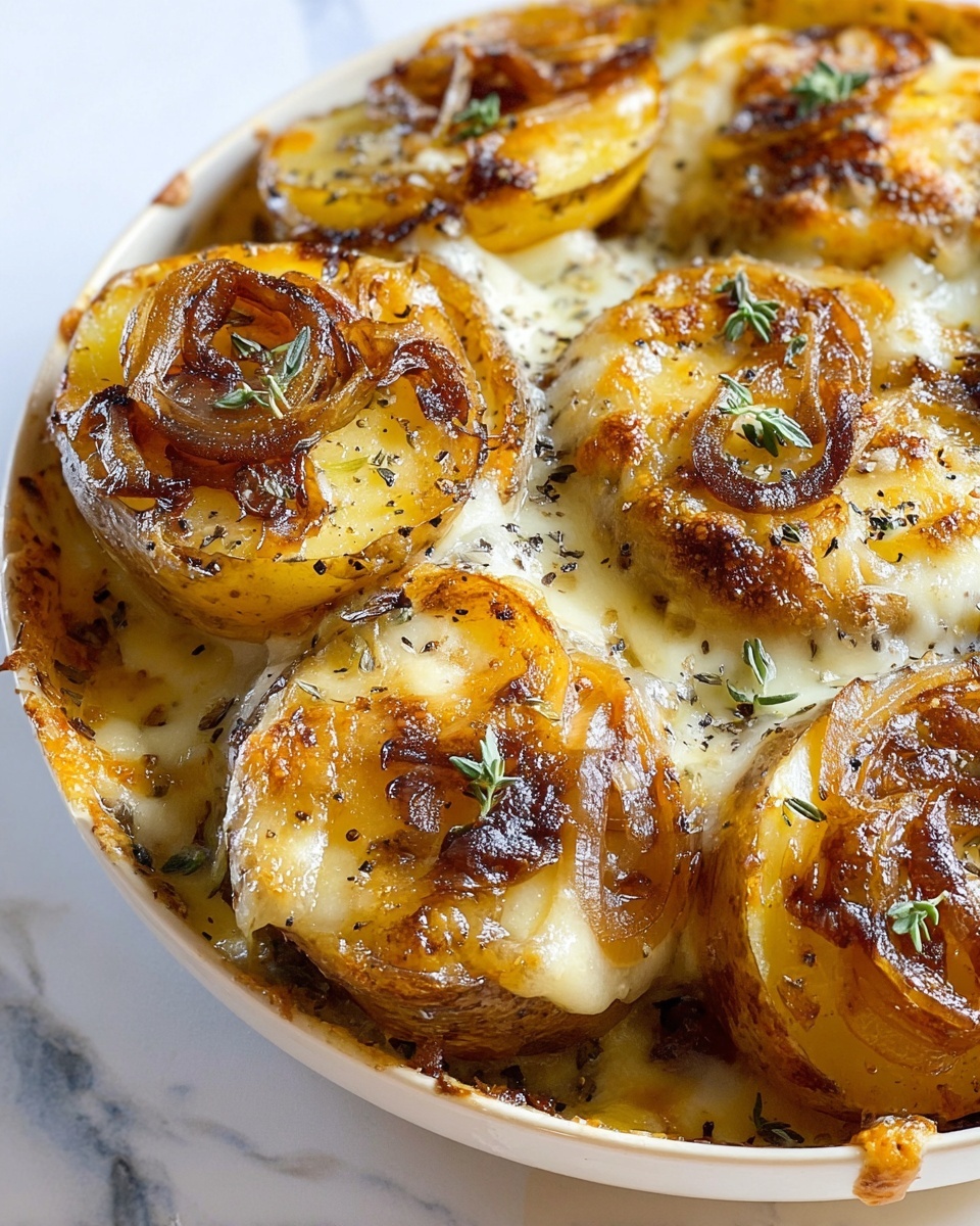 French Onion Potatoes Recipe - Recipe Image