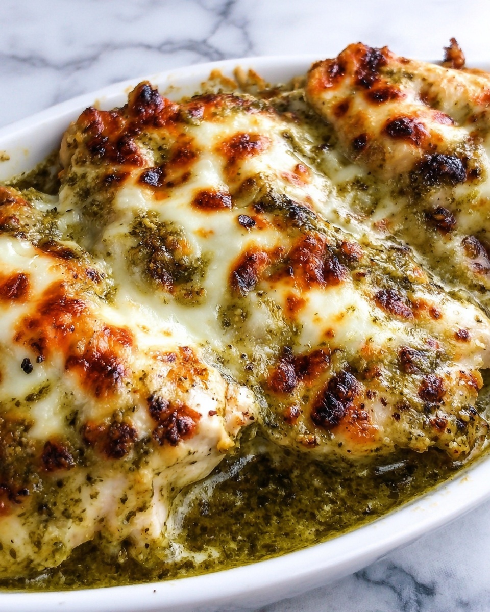 Baked Pesto Chicken Recipe - Recipe Image