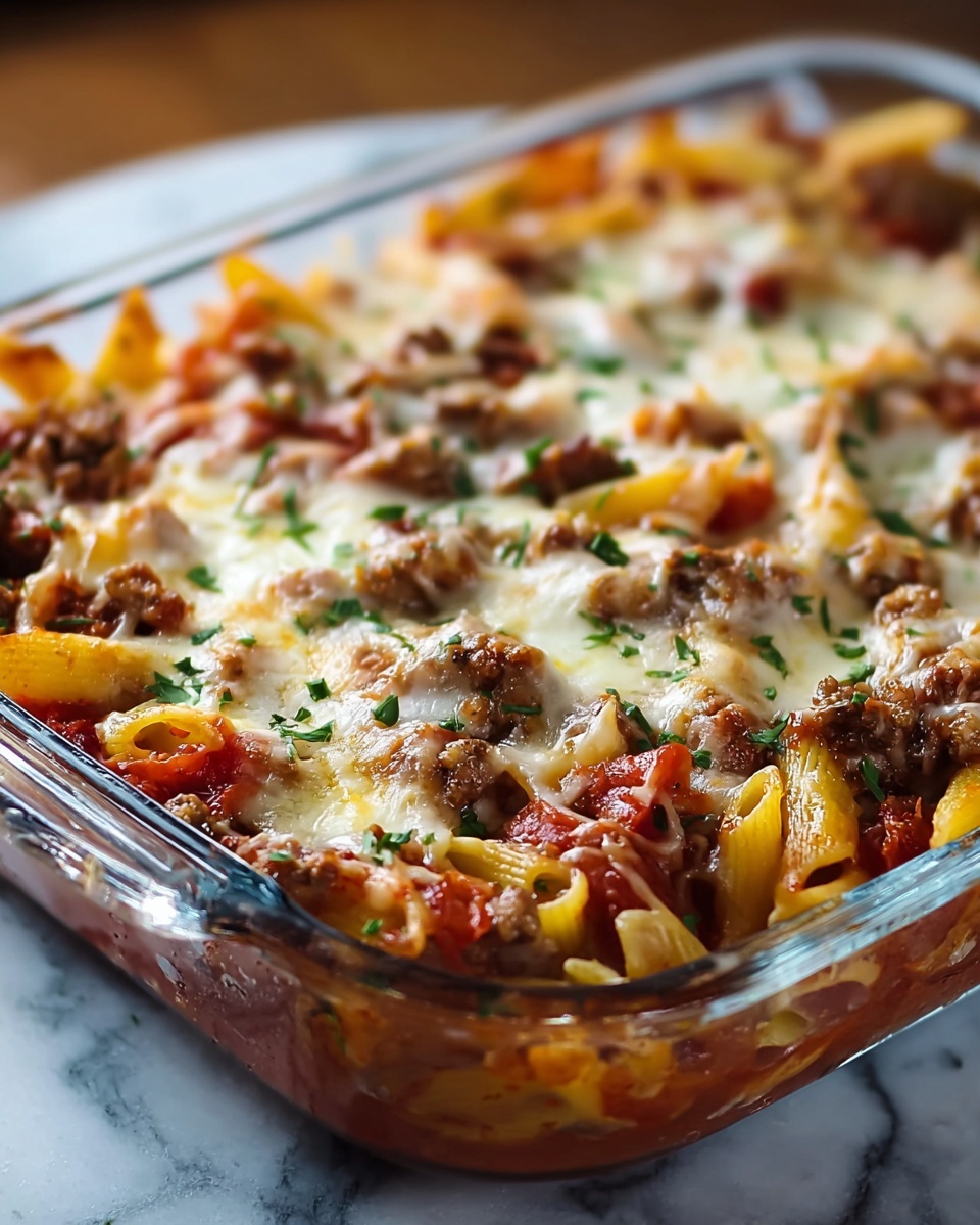 Crazy Good Ground Beef and Noodle Casserole Recipe - Recipe Image