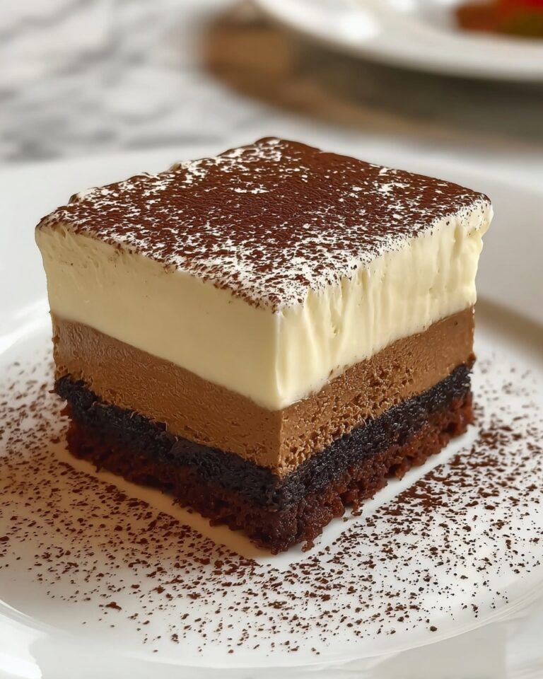 Tiramisu Brownies Recipe