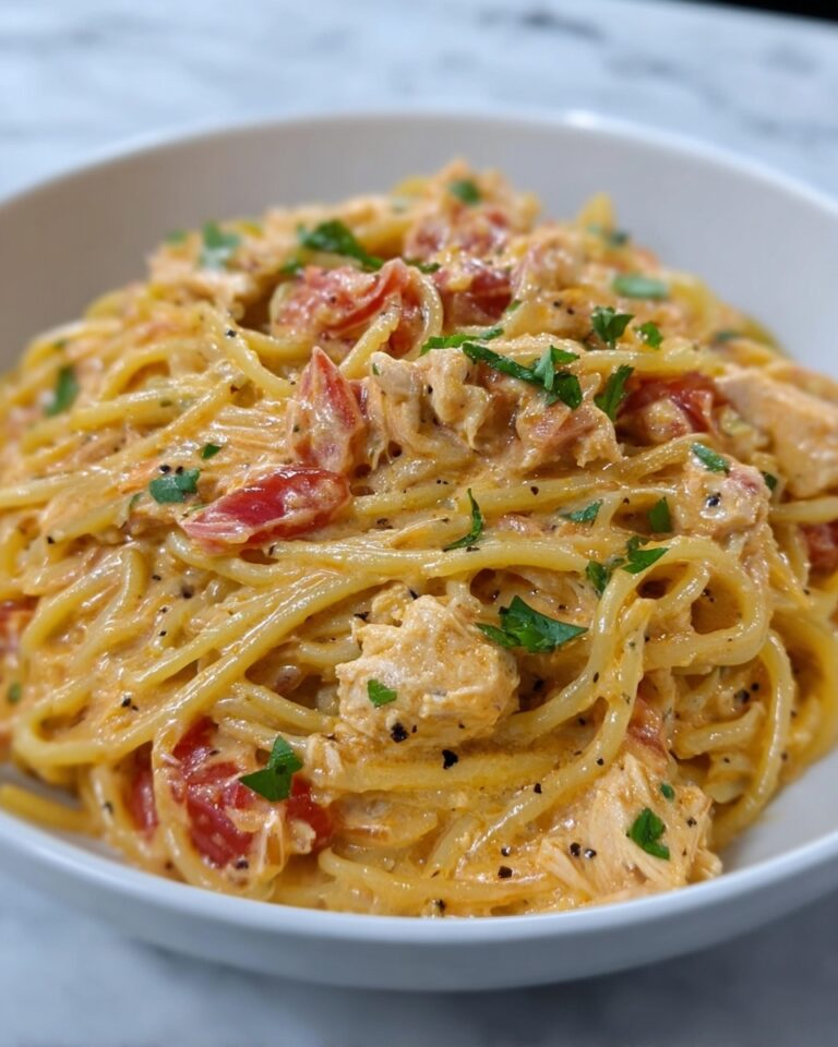 Easy Crockpot Chicken Spaghetti Recipe