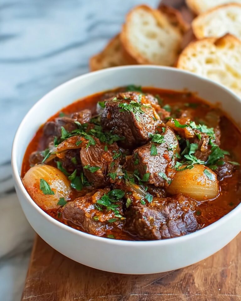 Stifado: Greek Beef Stew with Shallots Recipe