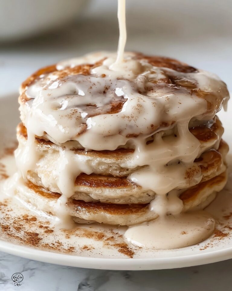 Cinnamon Roll Pancakes Recipe