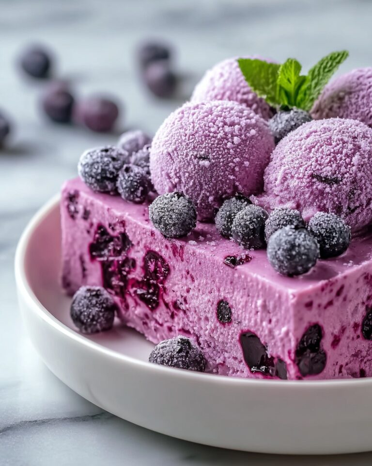 Vegan Berry Ice Cream Cake Recipe