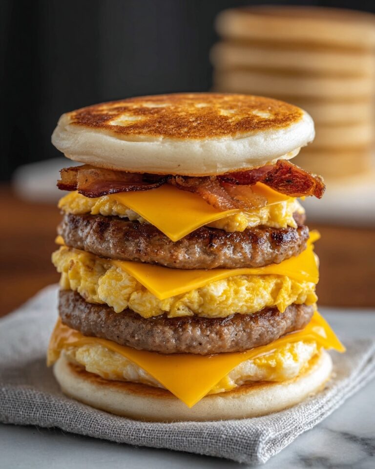 Homemade McGriddle Breakfast Sandwiches Recipe