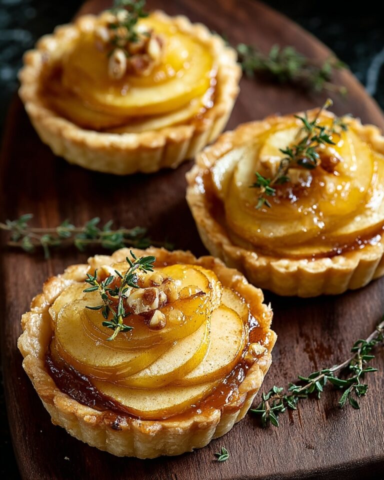 Apple, Brie, and Honey Tarts Recipe