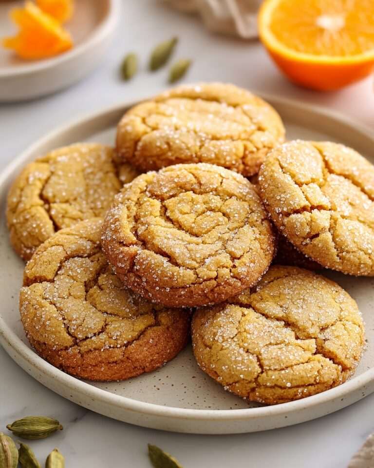 Orange Cardamom Cookies Recipe