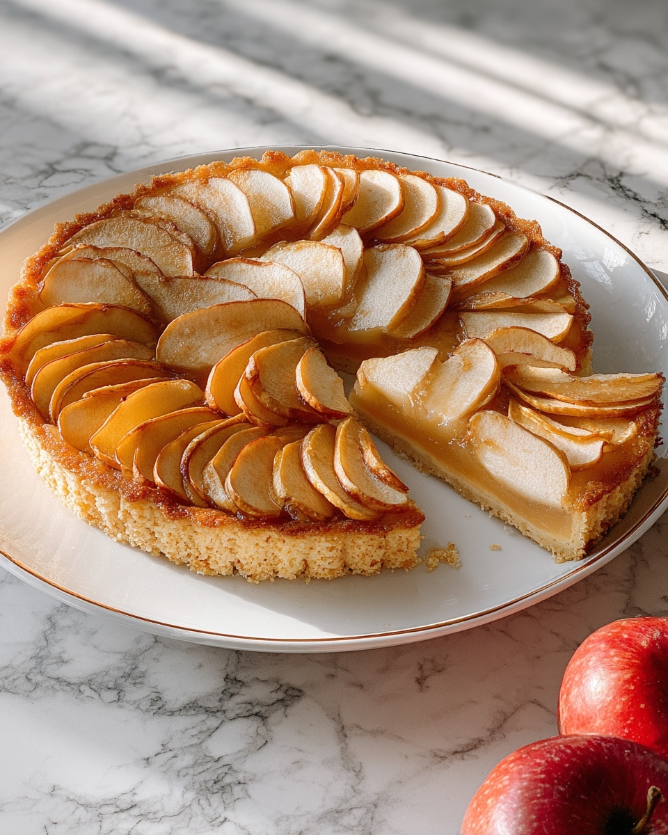 Apple Upside Down Cake Recipe - Recipe Image