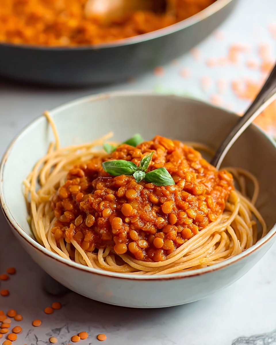Red Lentil Pasta Sauce Recipe - Recipe Image