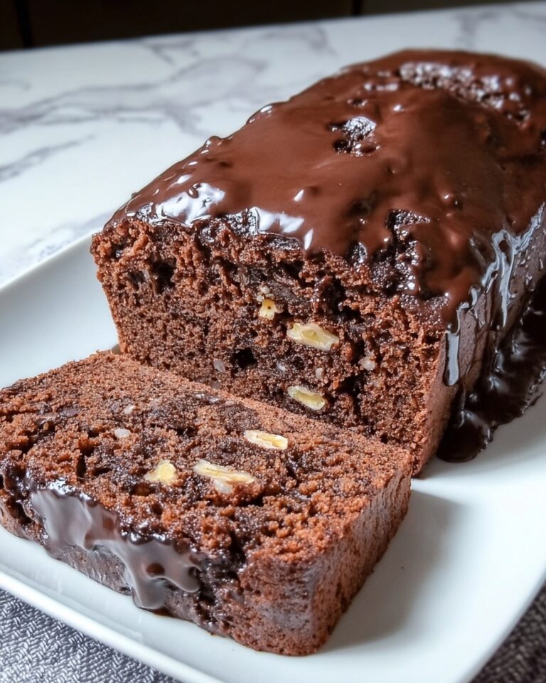 Hot Fudge Brownie Bread Recipe