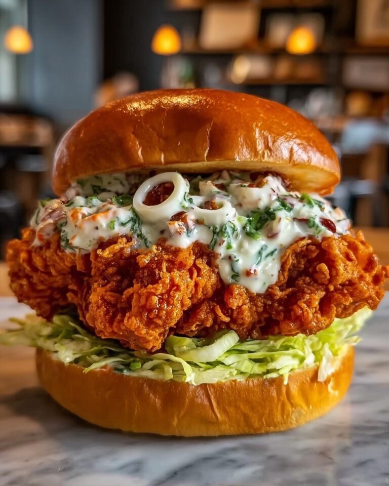 Crispy Buffalo Chicken Sandwich Recipe