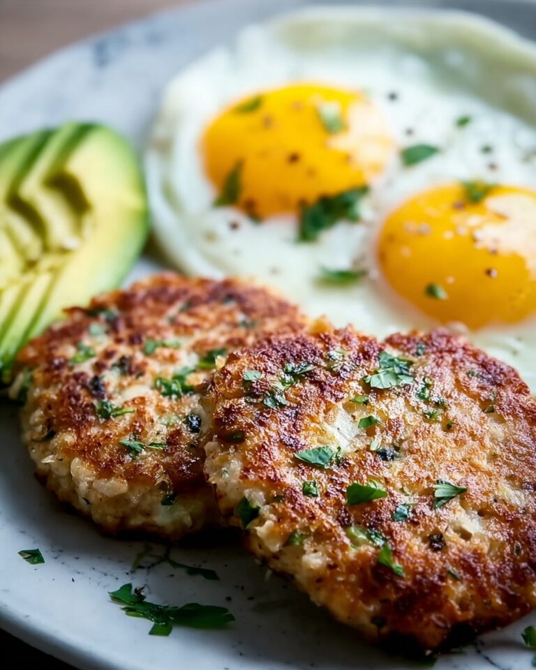 Turkey Breakfast Patties with Avocado and Egg Recipe