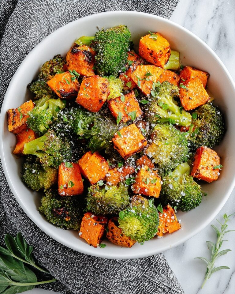 Roasted Broccoli and Sweet Potatoes Recipe