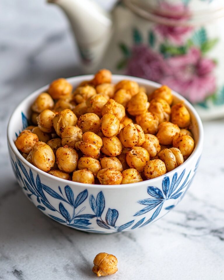 Crispy Curry Roasted Chickpeas for Delicious Healthy Snacks Recipe