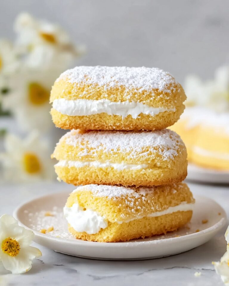 Homemade Twinkies Vanilla Cakes Recipe