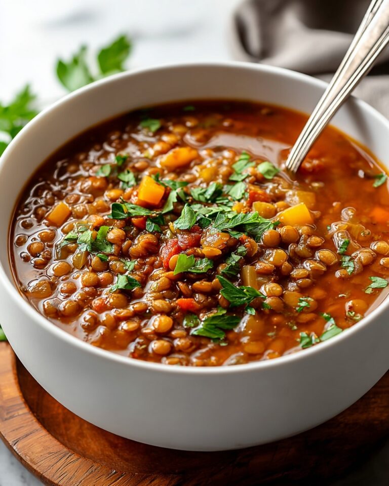 One Pot Turkey Lentil Soup Recipe