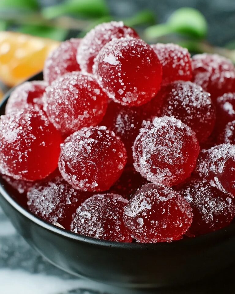 Orange Vanilla Candied Cranberries Recipe