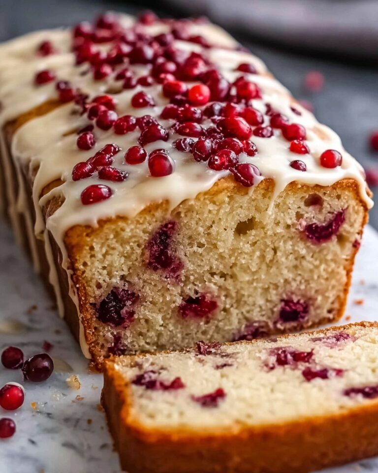 Cranberry Orange Bread with Orange Glaze Recipe