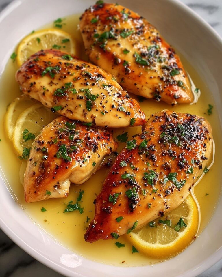 Lemon Chicken with Lemon Butter Sauce Recipe
