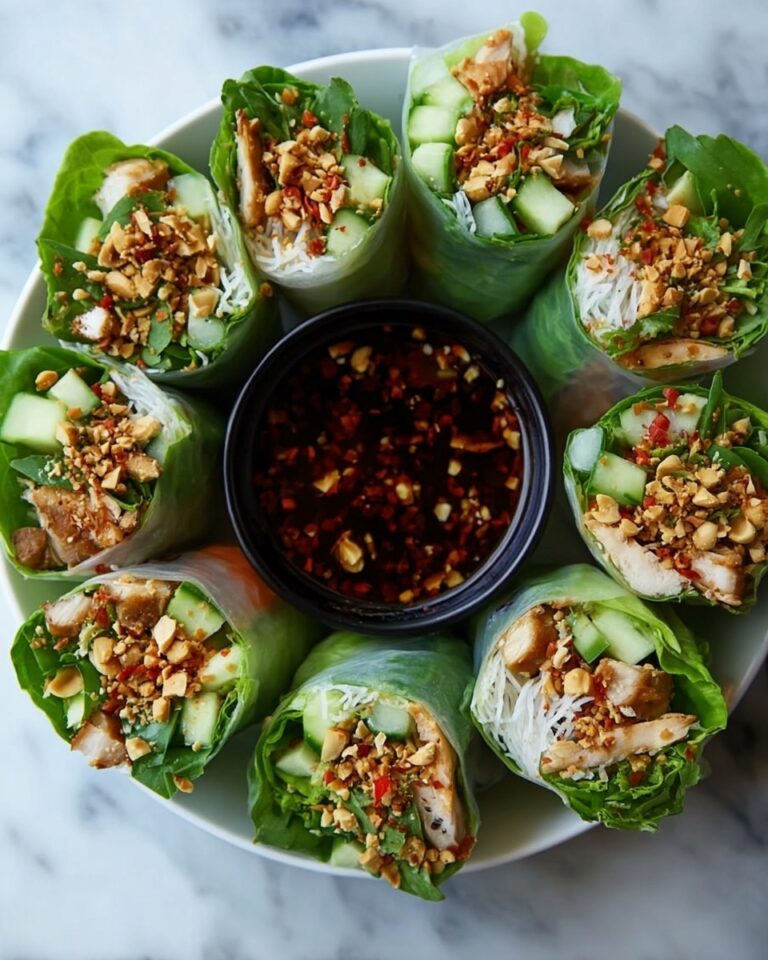 Lettuce Wrap Summer Rolls Recipe