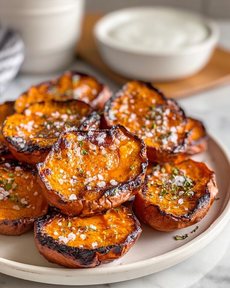 Crispy Smashed Sweet Potatoes Recipe