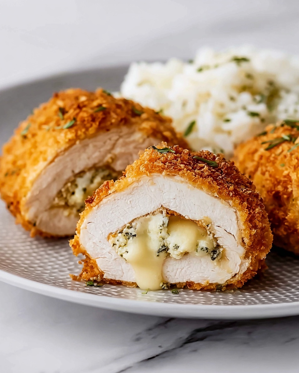 Chicken Roll-Ups with Boursin and Mozzarella Recipe - Recipe Image