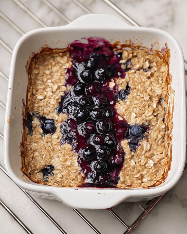 Blueberry Baked Oats Recipe