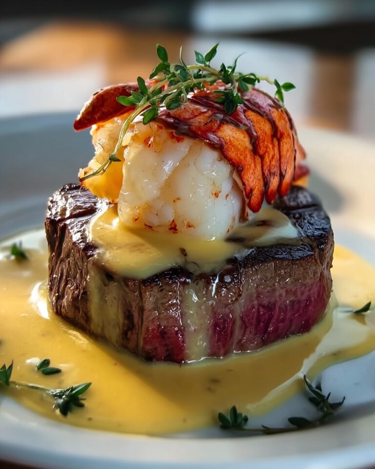 Surf and Turf with Hollandaise Sauce Recipe