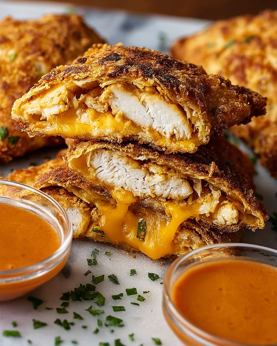 Air Fryer Chicken Crispanadas Recipe - Recipe Image