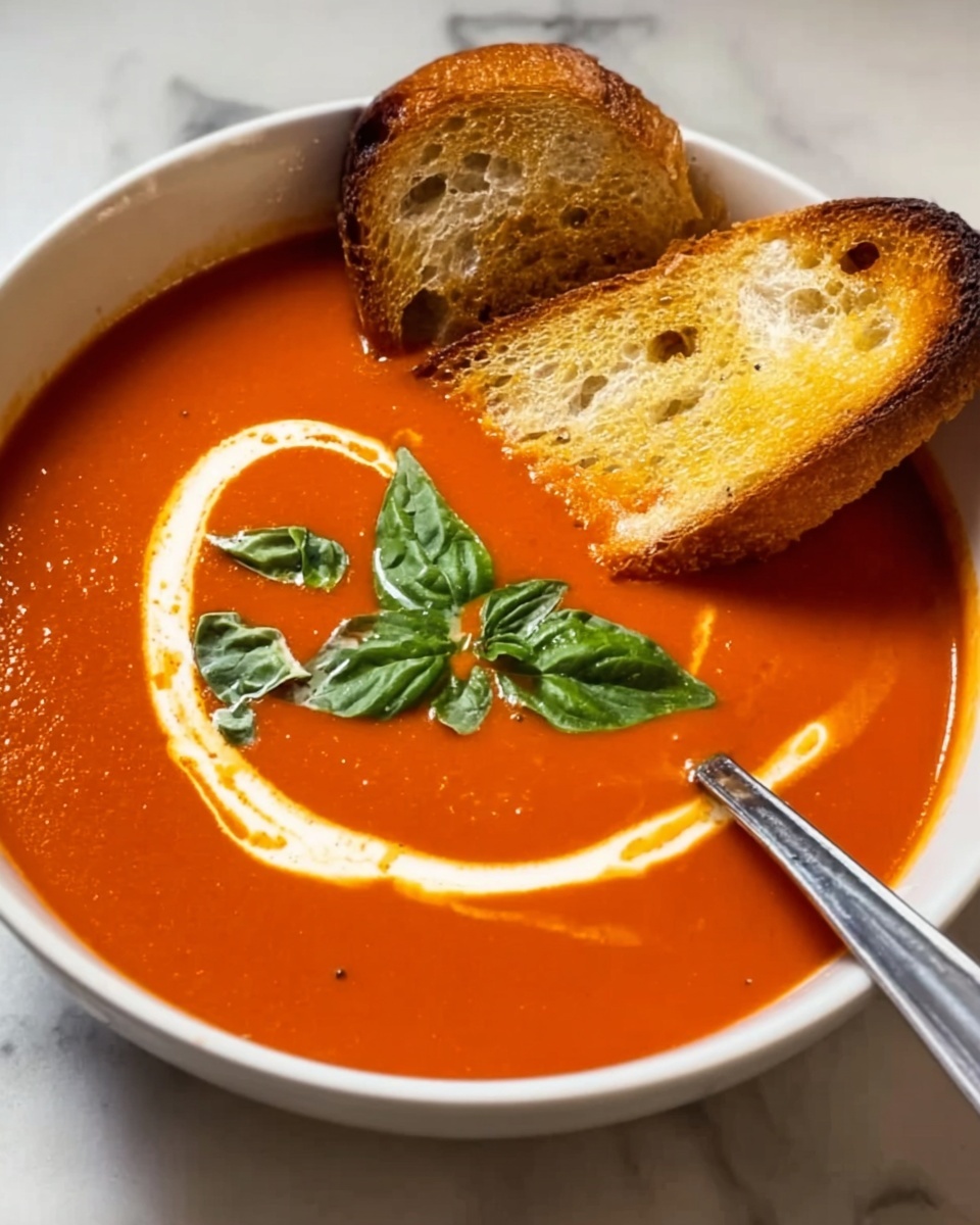 Tomato Basil Soup Recipe - Recipe Image