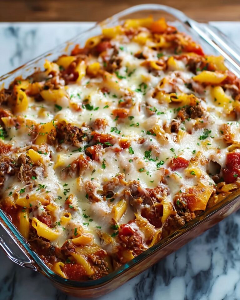 Crazy Good Ground Beef and Noodle Casserole Recipe