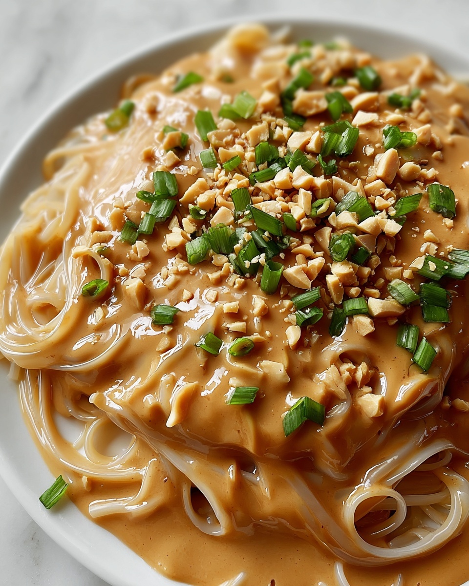 Easy Spicy Thai Peanut Noodles Recipe - Recipe Image