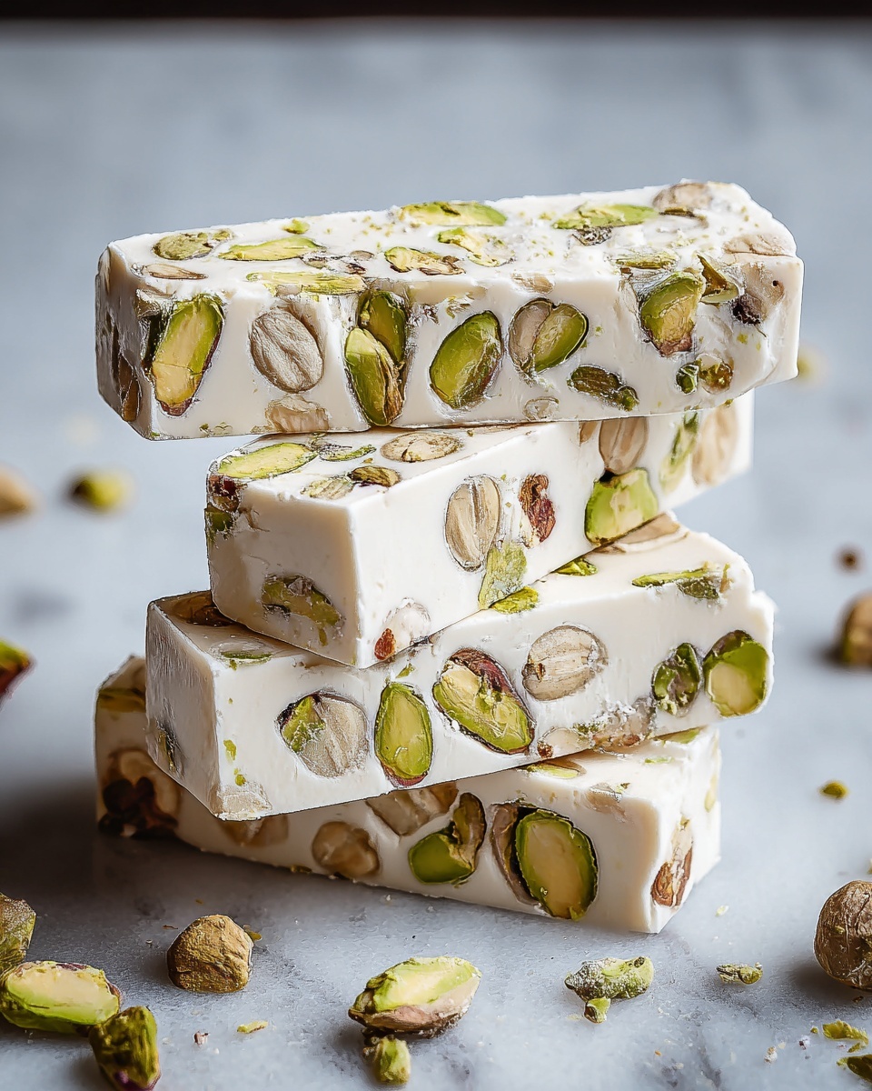 Pistachio Nougat Recipe - Recipe Image