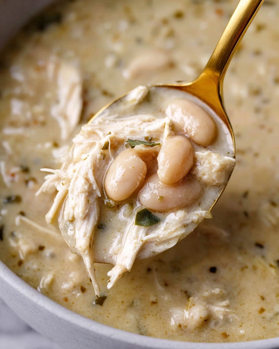 Creamy White Chicken Chili Recipe - Recipe Image