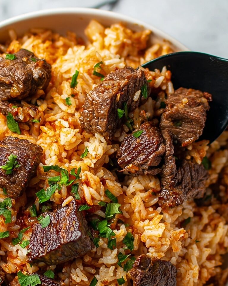 Steak & Queso Rice Recipe