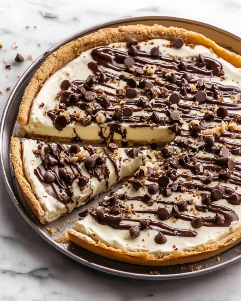 Deep Dish Cookie Dough Cheesecake Pizza Recipe