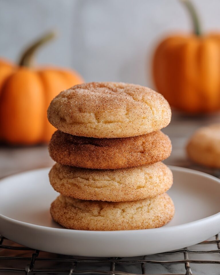 Brown Butter Pumpkin Snickerdoodle Cookies Recipe