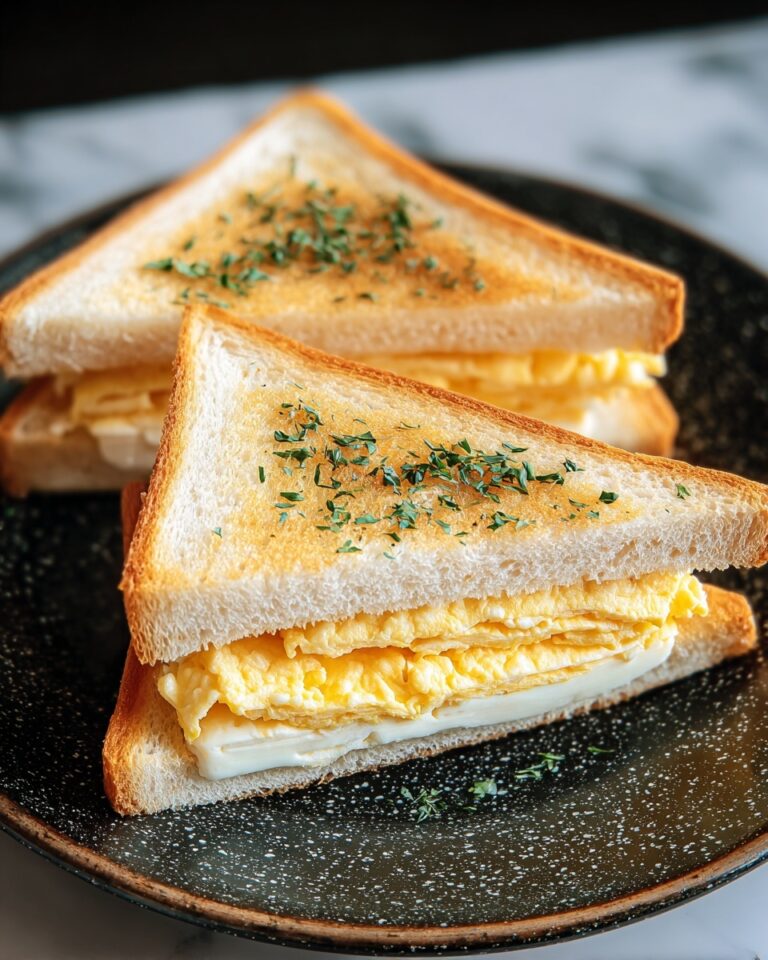 Japanese Egg Sandwich (Tamago Sando) Recipe