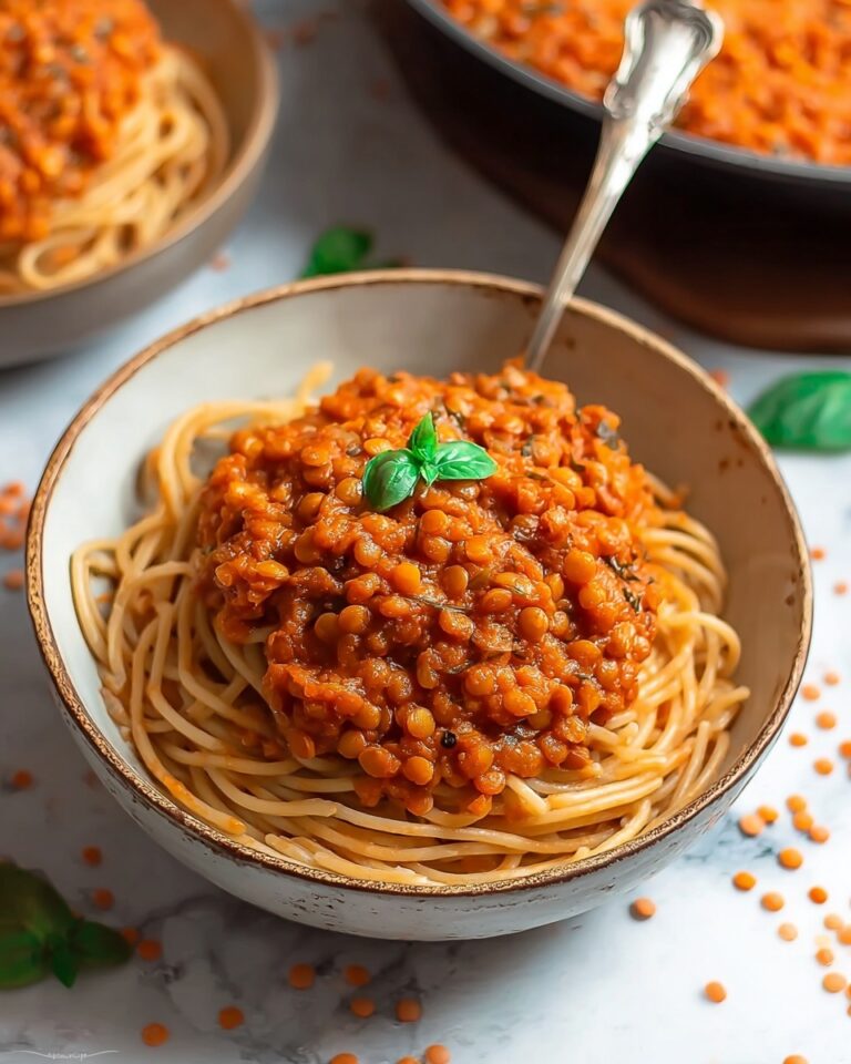 Red Lentil Pasta Sauce Recipe