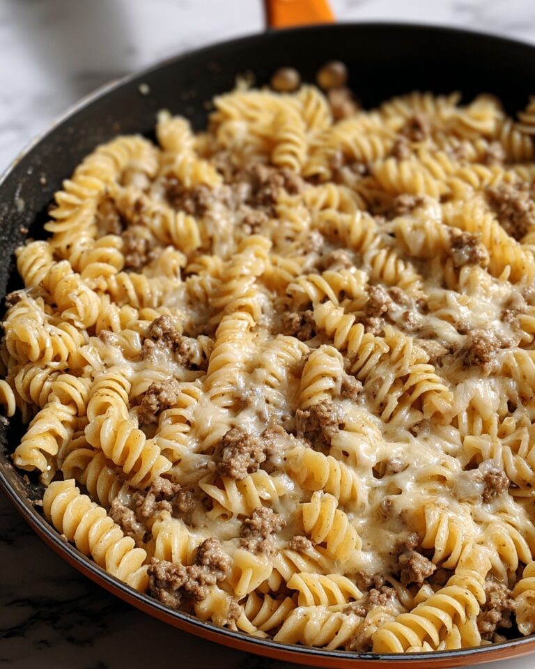 Cheesy Ground Beef Pasta Skillet: A One-Pan Comfort Food Classic Recipe