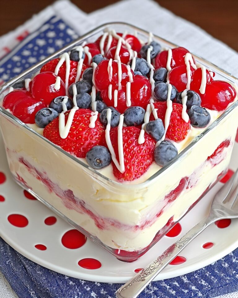 No Bake Summer Berry Icebox Cake Recipe